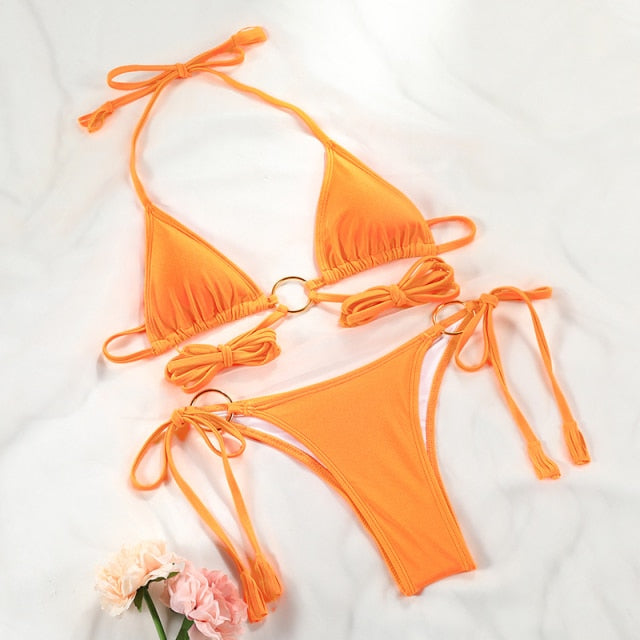 Triangle Adjust Swimwear