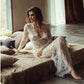 Long Lace Gown