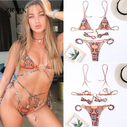 Triangle Adjust Swimwear